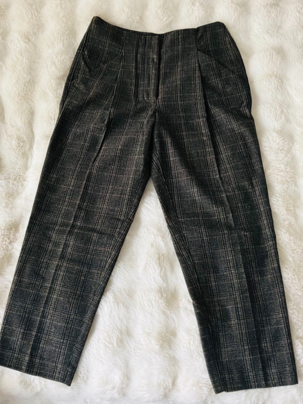 Wilfred Aritzia Chambery Plaid Wool Cashmere Pants - 4